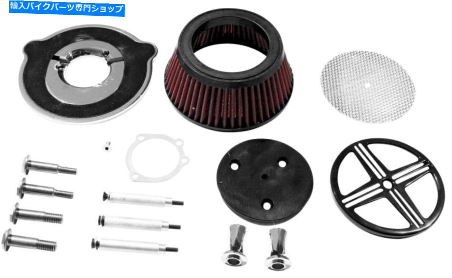 Air Filter バロンXXXビッグエアキットブラックパフォーマンスエアクリーナー/フィルターキットBA-2381-00B Baron XXX Big Air Kit Black Performance Air Cleaner/Filter Kit BA-2381-00B