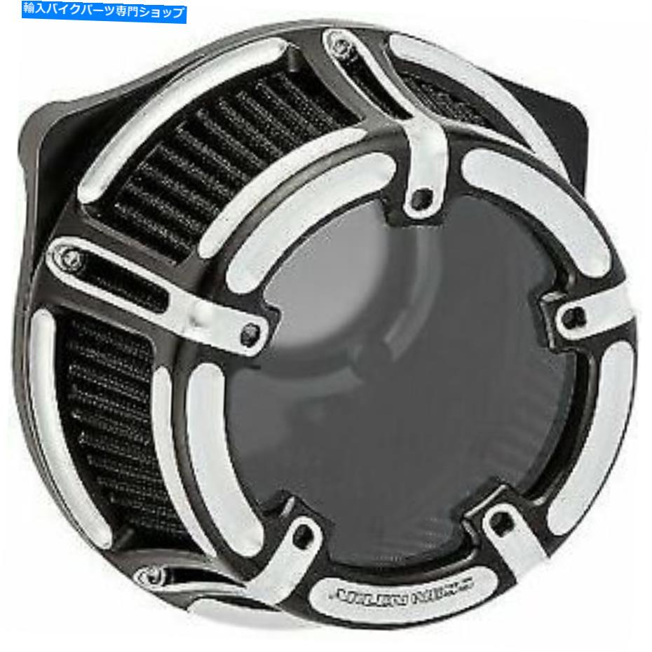 Air Filter アーレンネスブラックコントラストメソッドクリアシリーズエアクリーナーキットハーレー Arlen Ness Black Contrast Method Clear Series Air Cleaner Kit for Harley