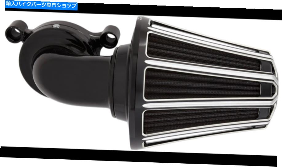 Air Filter アーレンネス10ゲージモンスターエアクリーナーフィルターキットブラックハーレーツインカム99-17 Arlen Ness 10 Gauge Monster Air Cleaner Filter Kit Black Harley Twin Cam 99-17
