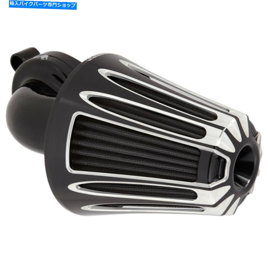 Air Filter アーレンネスTBWブラックディープカットモンスターサッカーキット＆カバー2008-17ハーレーモデル Arlen Ness TBW Black Deep Cut Monster Sucker Kit & Cover 2008-17 Harley Models