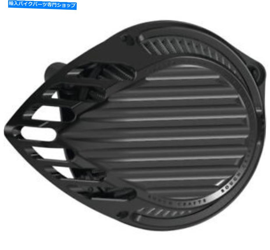 Air Filter ラフクラフトエアクリーナーブラックフィンのRC-600-001 Rough Craft Air Cleaner Black Finned RC-600-001