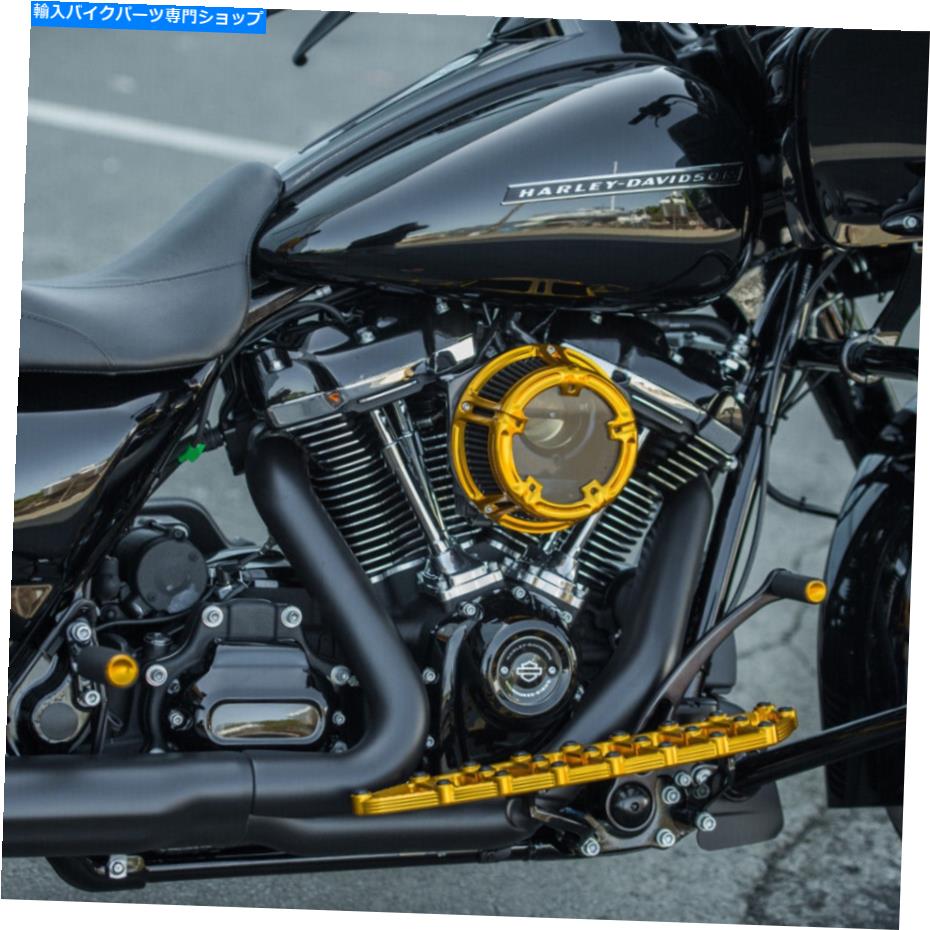 Air Filter アーレンネスゴールドメソッドエアクリーナーフィルター08-17ハーレーツーリングソフトアイルFLHR FLS Arlen Ness Gold Method Air Cleaner Filter 08-17 Harley Touring Softail FLHR FLS
