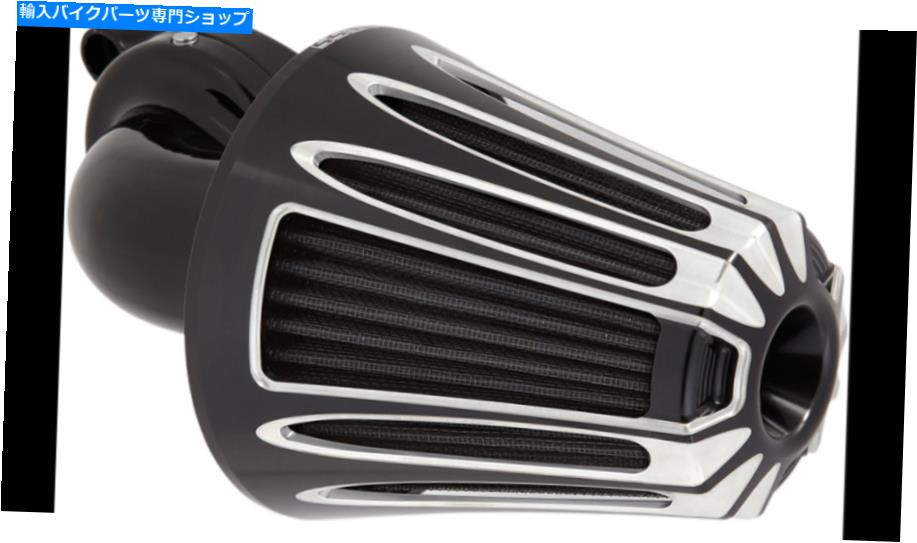 Air Filter アーレンネスディープカットモンスターサッカーエアクリーナーフィルターキットブラックハーレーXL 91+ Arlen Ness Deep Cut Monster Sucker Air Cleaner Filter Kit Black Harley XL 91+