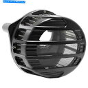 Air Filter アーレンネス81-300ハーレーM8 17-20のブラックサイドキックエアクリーナー Arlen Ness 81-300 Black Si...
