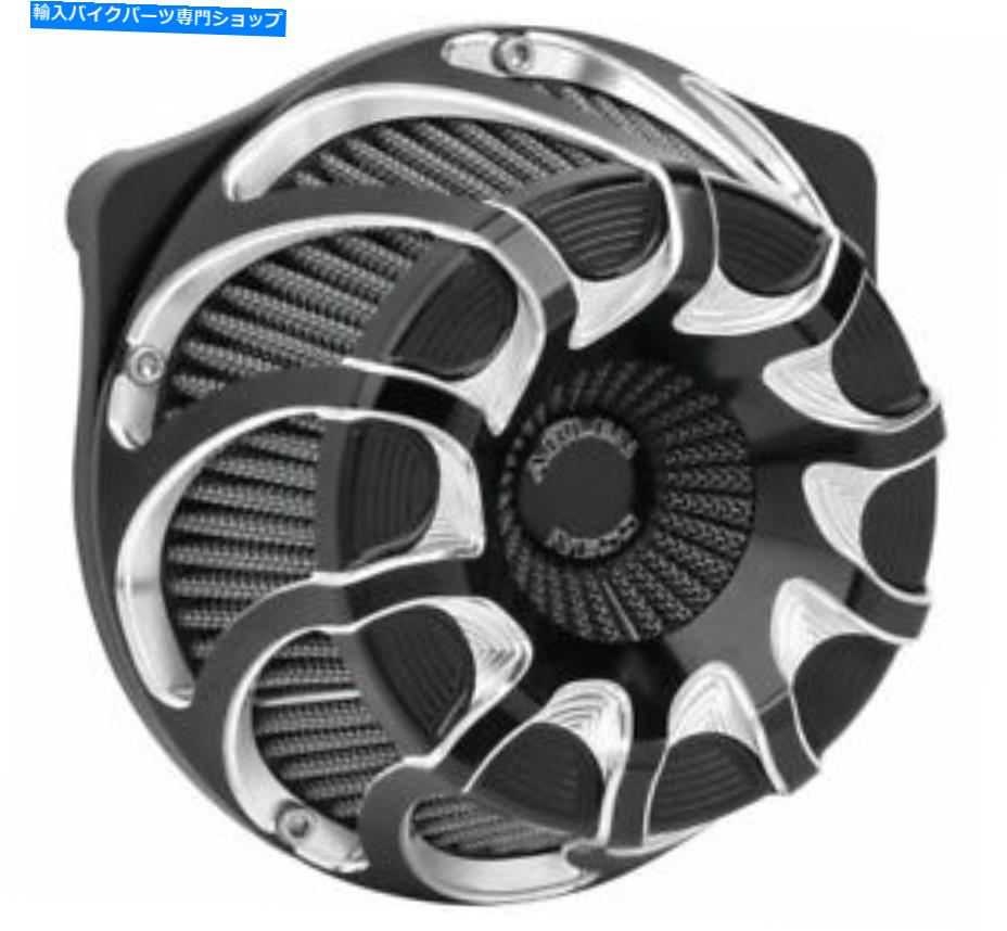 Air Filter アーレンネス逆シリーズエアクリーナーキットブラックドリフト18-987 Arlen Ness Inverted Series Air Cleaner Kits Black Drift 18-987