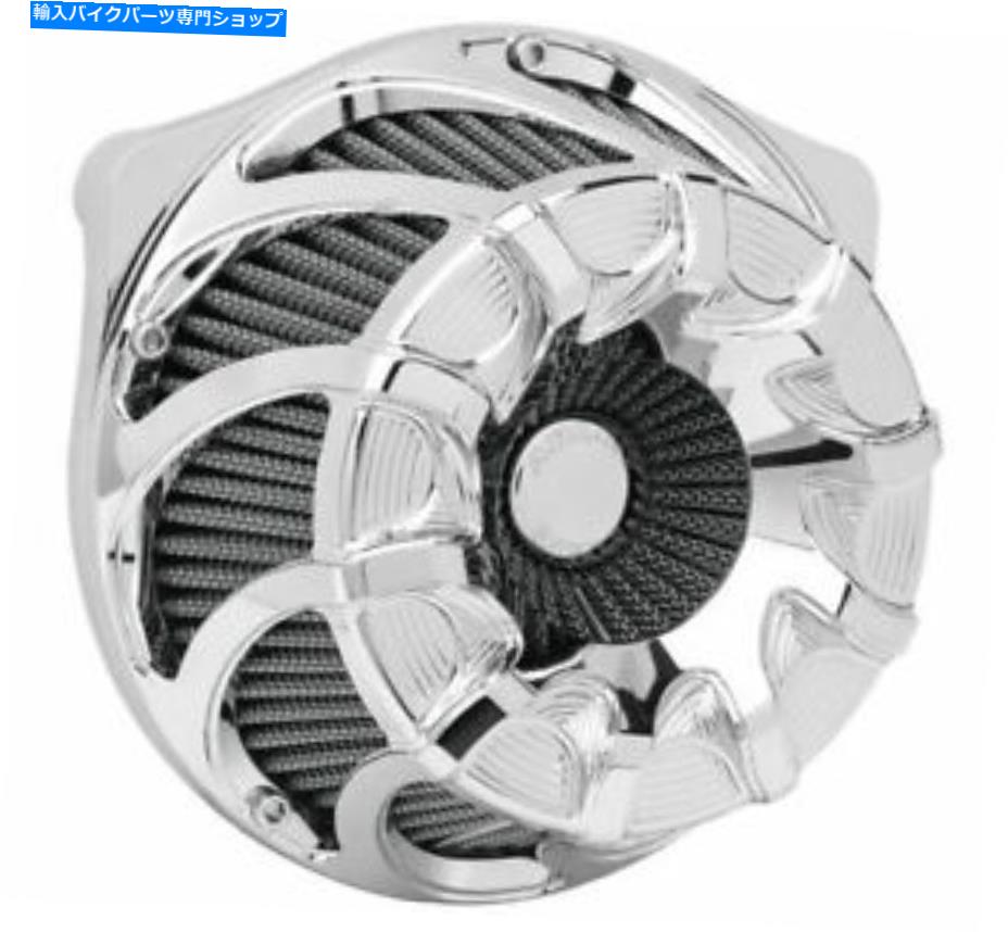 Air Filter アーレンネス逆シリーズエアクリーナーキットクロムドリフト18-986 Arlen Ness Inverted Series Air Cleaner Kits Chrome Drift 18-986