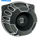 Air Filter Arlen Ness InvertedシリーズエアクリーナーキットVツインブラックディープカット18-931 Arlen Ness Inv...