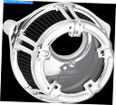 Air Filter アーレンネスメソッドクリア吸盤エアクリーナーキットクロム18-972 Arlen Ness Method Clear Sucker Air...