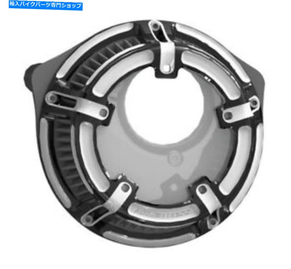 Air Filter アーレンネスメソッドクリア吸盤エアクリーナーキットブラック18-960 Arlen Ness Method Clear Sucker Air Cleaner Kits Black 18-960