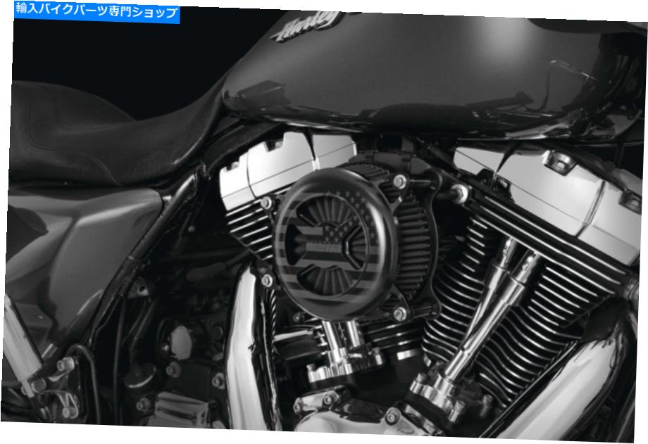 Air Filter Vance＆Hines Vo2 America Harley Night Train FXSTB 2000-2015の吸気 Vance & Hines VO2 America Air Intake For Harley Night Train FXSTB 2000-2015