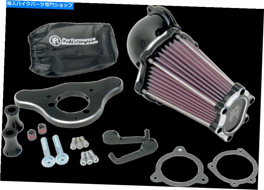Air Filter パフォーマンスマシンコントラスト高速エアクリーナーフィルター93-17ハーレーツアーFXDF Performance Machine Contrast Fast Air Cleaner Filter 93-17 Harley Touring FXDF