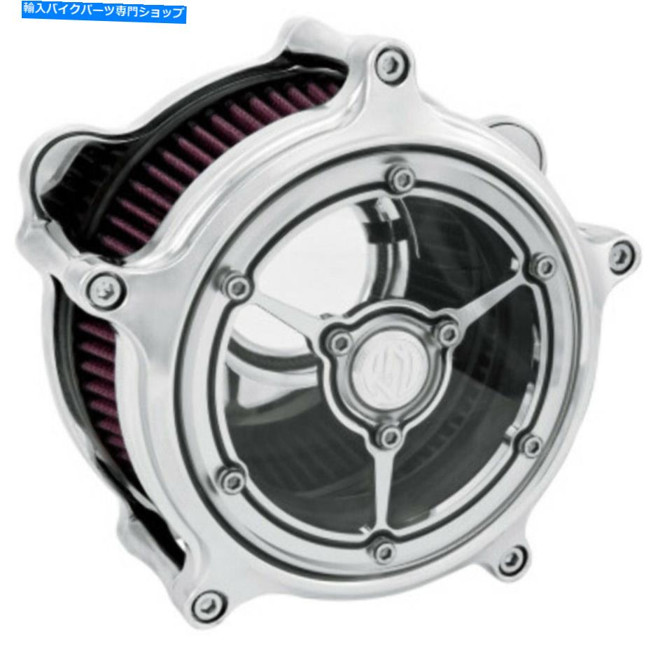 Air Filter ローランドサンドクロムクラリティコントラストエアクリーナーフィルターハーレーツアーソフトイルートM8 Roland Sand Chrome Clarity Contrast Air Cleaner Filter Harley Touring Softail M8