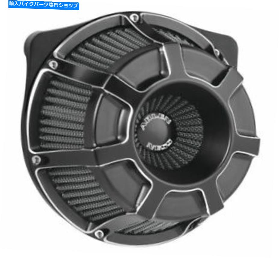 Air Filter Arlen Ness Invertedシリーズエアクリーナーキットv-Twin Black Beveled 18-919 Arlen Ness Inverted Series Air Cleaner Kits for V-Twin Black Beveled 18-919