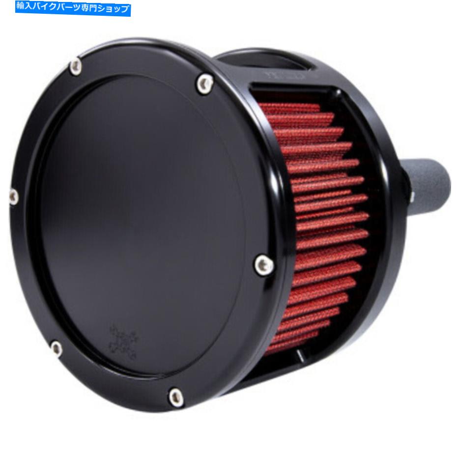 Air Filter FeulingBAレースシリーズレッドエアクリーナーブラックキットハーレーM-8ソフトアイルツーリング Feuling BA Race Series Red Air Cleaner Black Kit Harley M-Eight Softail Touring