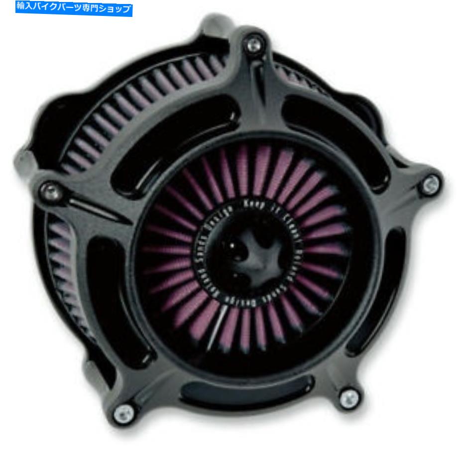Air Filter Roland Sands RSD Black Ops Turbineステージ1エアクリーナーハーレーケーブルビッグツイン Roland Sands RSD Black Ops Turbine Stage 1 Air Cleaner Harley Cable Big Twin