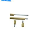 Carburetor Part ブラス拡張ロングフロートボウルスクリューキットセットS&SスーパーE&Gハーレー35-0025 Brass Extended L...