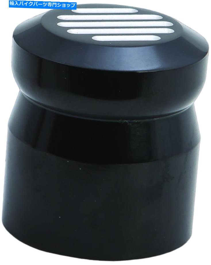 Carburetor Part プロワンチョークノブカバー、ボールミルド - 黒陽極酸化| 200220b Pro-One Choke Knob Covers, Ball-Milled - Black Anodized | 200220B