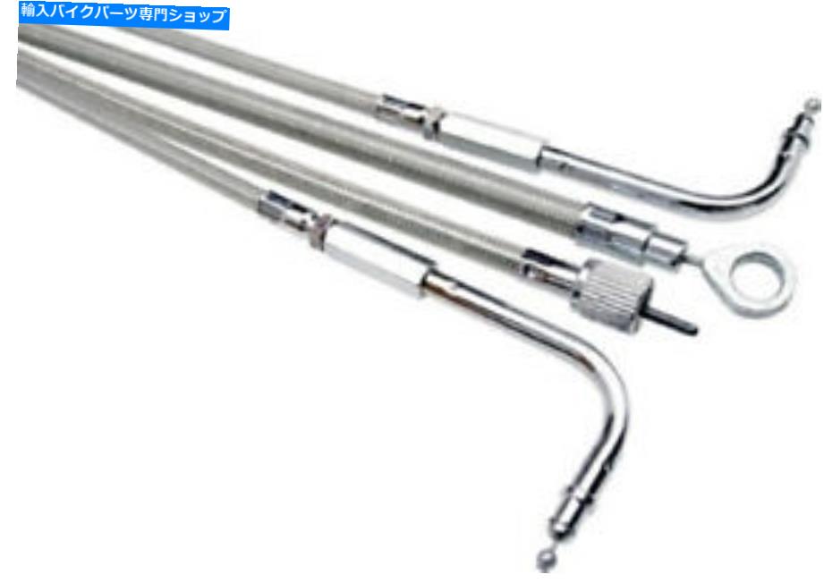 Cables モーションプロアーマーコーティングスロットルプッシュケーブル64-0239 Motion Pro Armor Coated Throttle Push Cable 64-0239