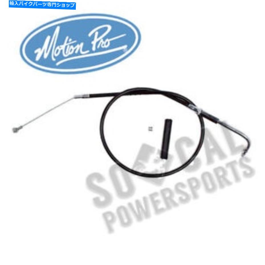Cables モーションプロ06-0319ブラックビニールアイドルケーブル Motion Pro 06-0319 Black Vinyl Idle Cable