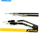 Cables 2000ヤマハWR400FスロットルケーブルプロX 53.111078に適合します Fits 2000 Yamaha WR400F Throttle Cable Pro X 53.111078