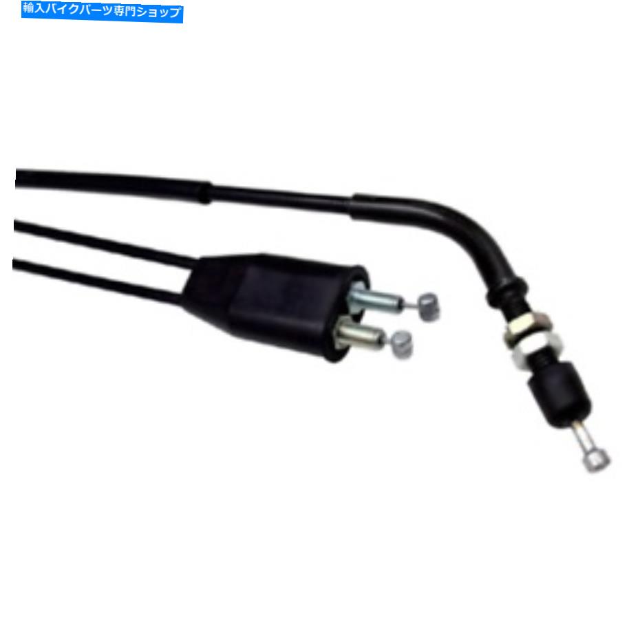 Cables 1996年スズキLS650サベージブラックビニールスロットルケーブルモーションプロ04-0329 Fits 1996 Suzuki LS650 Savage Black Vinyl Throttle Cable Motion Pro 04-0329
