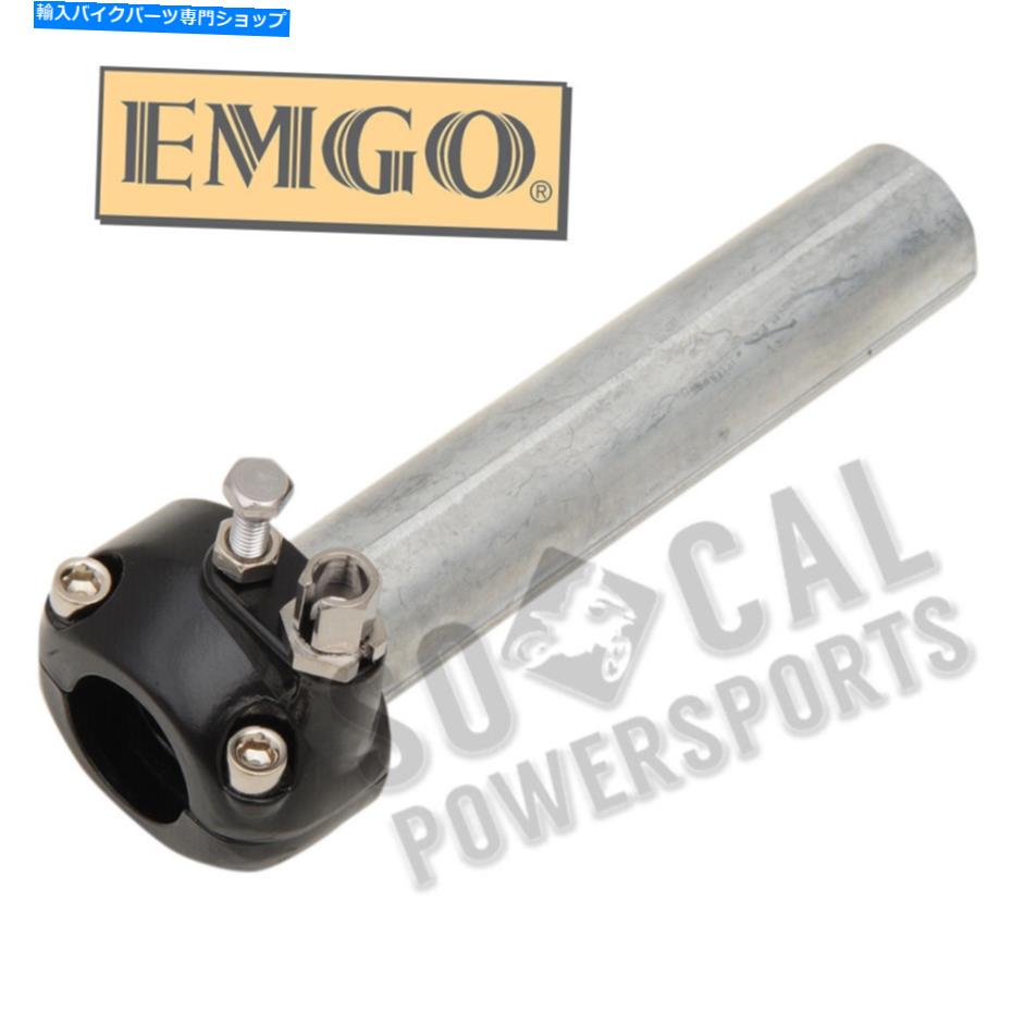 Cables EMGOシングルスロットルケーブル-7/8インチ。 - ブラック-4429470b Emgo Single Throttle Cable - 7/8in. - Black - 4429470B