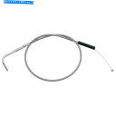 Cables モーションプロ66-0265アーマーコートステンレス鋼アイドルケーブル Motion Pro 66-0265 Armor Coat Stainle...