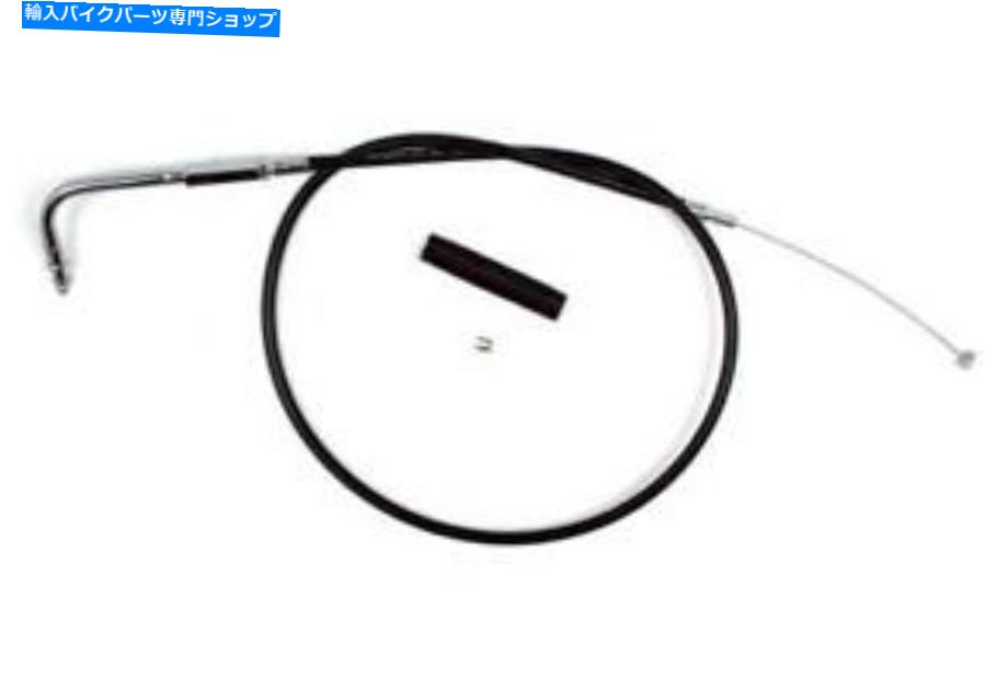 Cables モーションプロブラックビニールスロットルケーブル-06-0245 Motion Pro Black Vinyl Throttle Cable - 06-0245(2)