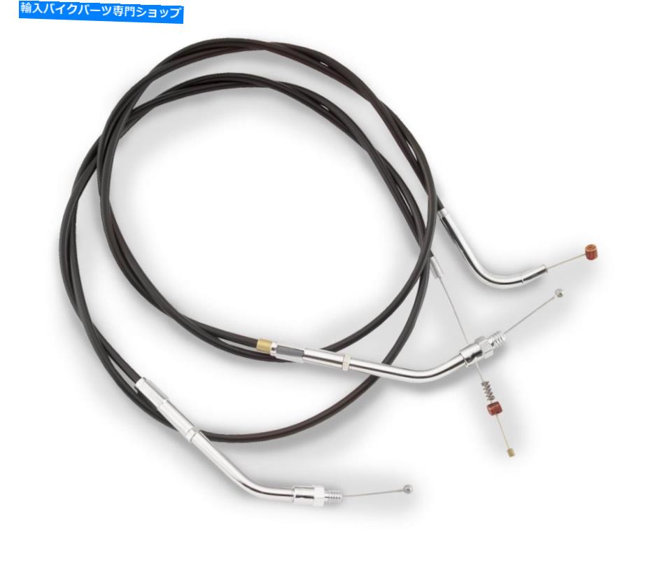 Cables Barnett 101-30-30005ブラックビニールスロットルケーブル Barnett 101-30-30005 Black Vinyl Throttle Cable