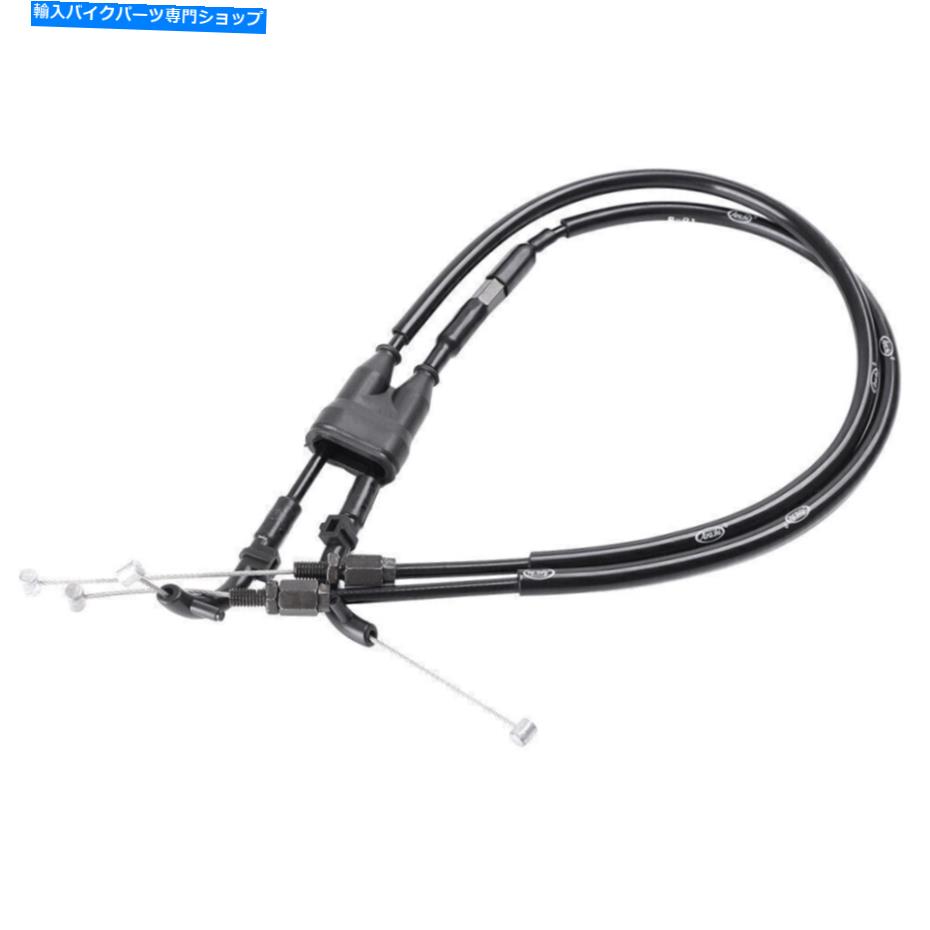 Cables ヤマハYZF R1 2004-2006ブラックオートバイ用スロットルチューブアクセラレータケーブル Throttle Tubing Accelerator Cable for Yamaha YZF R1 2004-2006 Black Motorcycle