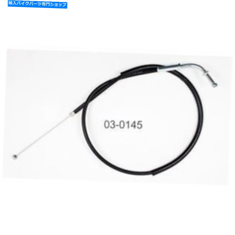 Cables 1997年カワサキZX600忍者600rブラックビニールプッシュスロットルケーブルモーションプロ Fits 1997 Kawasaki ZX600 Ninja 600R Black Vinyl Push Throttle Cable Motion Pro