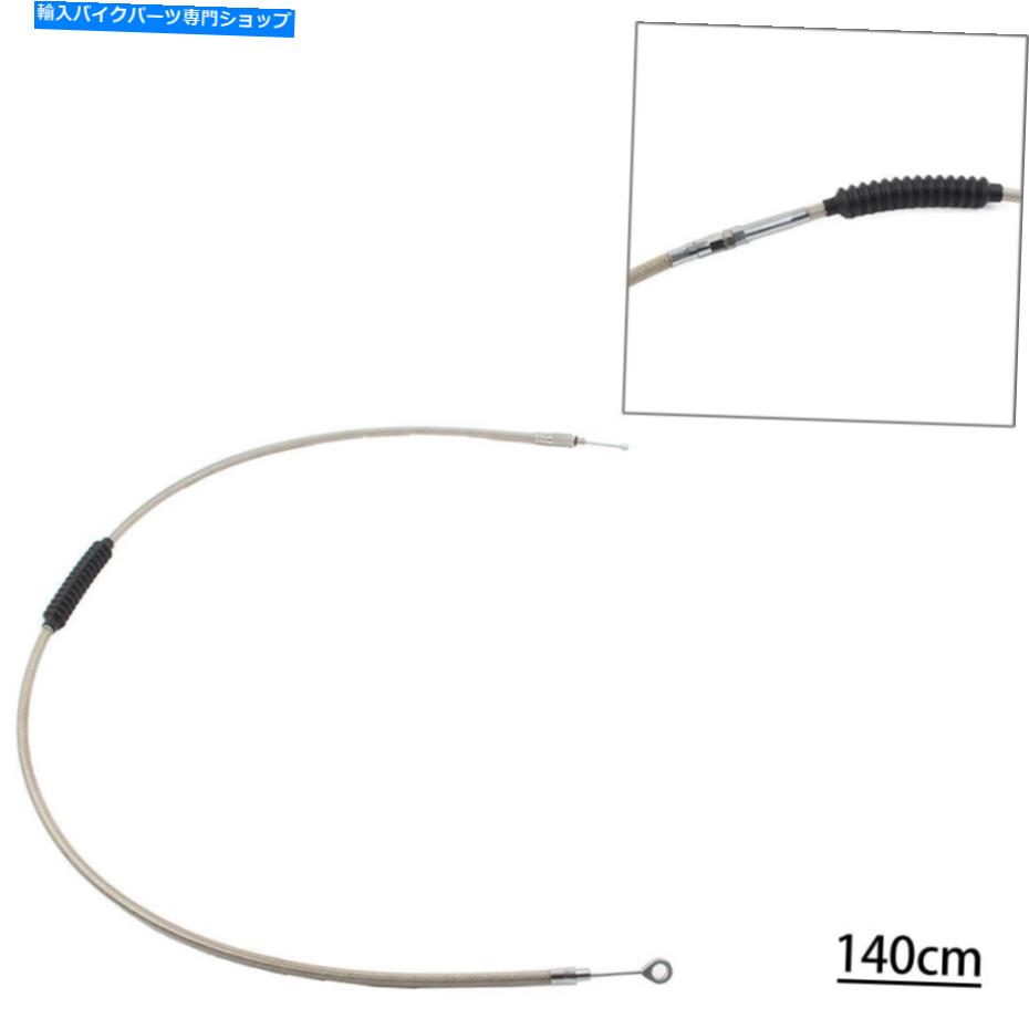 Cables ハーレーダイナfxdwgソフトアイルファットボーイflstfロードグライドのための新しいステンレス..