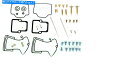 Carburetor Part パーツ無制限のキャブレター炭水化物再構築キット2001ポラリスインディー800 LE / XC SP Parts Unlimit...