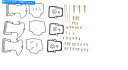 Carburetor Part 1999年のポラリスインディー800 XCRの新しい部品無制限のキャブレター炭水化物再構築キット New Parts Unlim...
