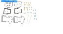 Carburetor Part 2000ポラリス600 XC SP用の新しい部品無制限のキャブレター炭水化物再構築キット New Parts Unlimited...