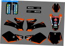 Graphics decal kit チームグラフィックスキットの背景KTM SX 65 SX65 2002 03 04 05 06 07 2008 Team Graphics Kit Backgrounds Decals For KTM SX 65 SX65 2002 03 04 05 06 07 2008