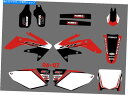 Graphics decal kit チームグラフィックスの背景デカールキットホンダCRF 250R CRF250R 2006-2007 CRF Team Graphics Backgrounds Decals Kits For Honda CRF 250R CRF250R 2006-2007 CRF