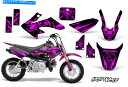 Graphics decal kit ホンダCRF50ダートバイクグラフィックステッカーキットデカールラップMXデコ04-15ナイトウルフP Honda CRF50 Dirt Bike Graphics Sticker Kit Decal Wrap MX Deco 04-15 NIGHTWOLF P