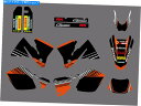 Graphics decal kit チームグラフィックスの背景ktm for ktm exc50 300 350 400 520 2001-2002 Team Graphics Backgrounds Decals Kit For KTM EXC 250 300 350 400 520 2001-2002