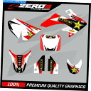 Graphics decal kit Honda CRF50 Motocross Graphics Kit Decal Graphics Kit Rockstar Rd WH（カスタムなし） HONDA CRF50 MOTOCROSS GRAPHICS KIT DECAL GRAPHICS KIT ROCKSTAR RD WH (NO CUSTOM)