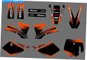 Graphics decal kit チームグラフィックスの背景KTM 50 SX 50SX 2002 2003 04 05 06 07 2008のデカール Team Graphics Backgrounds Decals For KTM 50 SX 50SX 2002 2003 04 05 06 07 2008