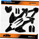 Graphics decal kit ブラックアウト6泊レースグラフィックキットは16-21 ktm 65SX 65 SXデカールステッカーに適合します Blackout Six Nights Racing Graphics Kit fits 16-21 KTM 65sx 65 sx Decal Sticker
