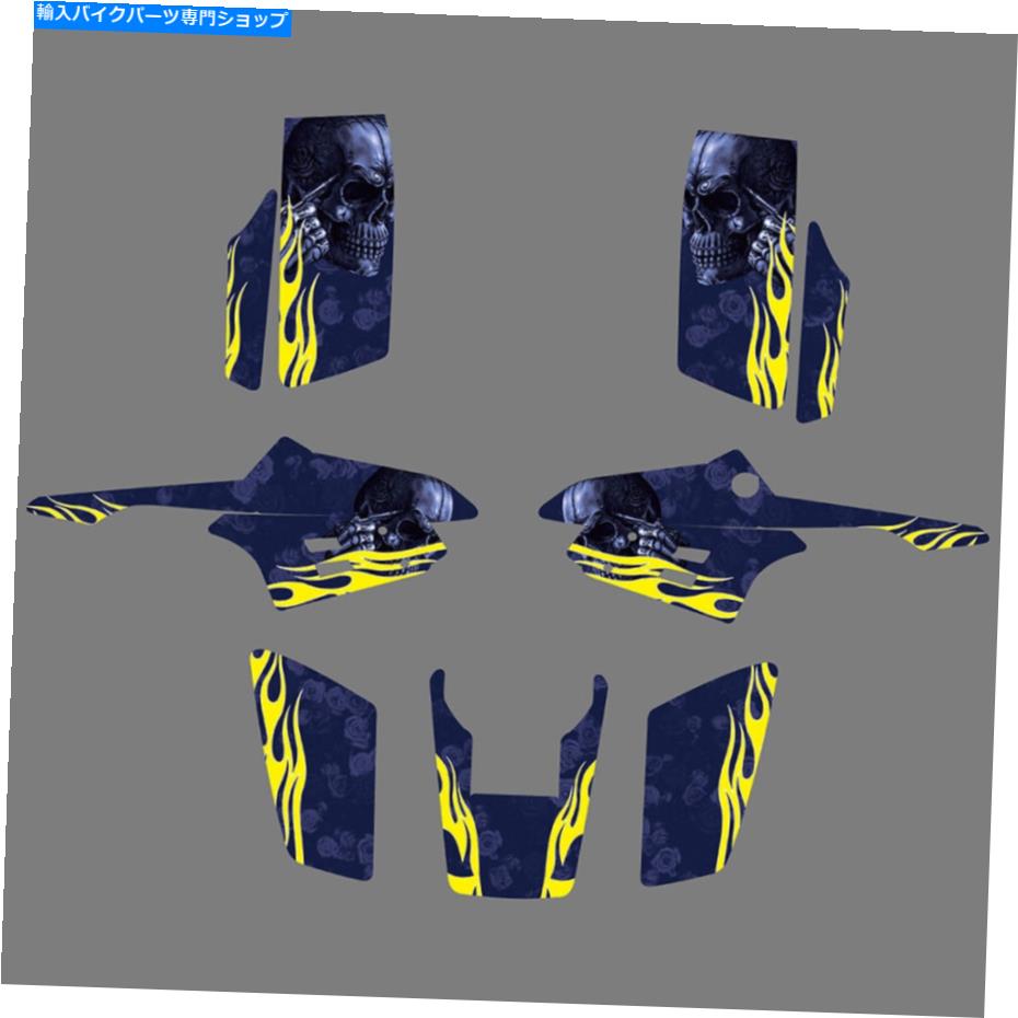 Graphics decal kit グラフィックデカールヤマハウォリアー350 YFM350X 1987-2004用のステッカーキット Graphics Decals Stickers Kit For Yamaha Warrior 350 YFM350X 1987-2004
