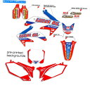 Graphics decal kit 1995-2000ホンダXR 80 100グラフィックスキットXR80 XR100ルーカスオイル 1995 - 2000 HONDA XR 80 100 GRAPHICS KIT XR80 XR100 LUCAS OIL WITH BACKGROUNDS
