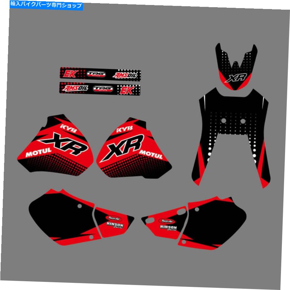 Graphics decal kit Honda XR250R 1996 97 98 99 00 01 02 03 2004のチームグラフィックデカールステッカー Team Graphics Decals Stickers For Honda XR250R 1996 97 98 99 00 01 02 03 2004