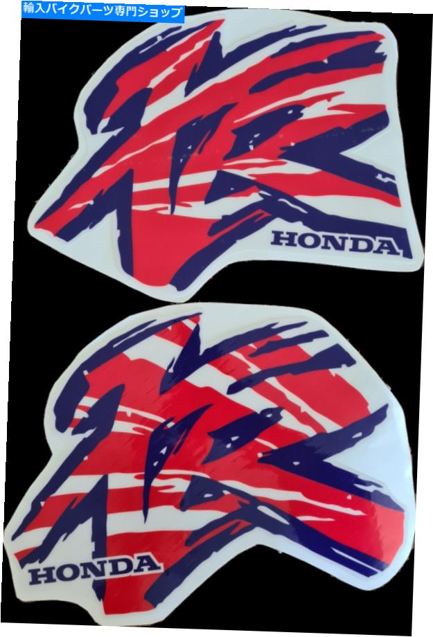 Graphics decal kit タンクデカールXR250R XR 250 XR20 95赤青 厚いグロスラミネートのグラフィックス Tank decals graphics for xr250r xr 250 xr20 95 red blue, thick gloss laminate