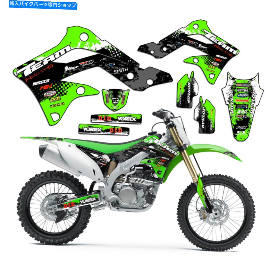 Graphics decal kit 2010-2020川崎KLX 110 KLX110グラフィックデカール2019 2018 2017 2016 2015 2014 2010-2020 KAWASAKI KLX 110 KLX110 GRAPHICS DECALS 2019 2018 2017 2016 2015 2014
