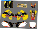 Graphics decal kit チームのグラフィックと背景スズキのためのデカールキットRM125 RM250 1996-1998 96 97 98 Team Graphics Backgrounds Decals Kit For Suzuki RM125 RM250 1996-1998 96 97 98