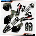 Graphics decal kit ウッドランドカモサベージレーシンググラフィックキットはKTM 02-08 SX65 SX 65デカールに適合します Woo...