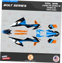 Graphics decal kit KTMのグラフィックキット150xc-W 250xc-W 300xc-W 2020 2021 2022 2023ボルト -...